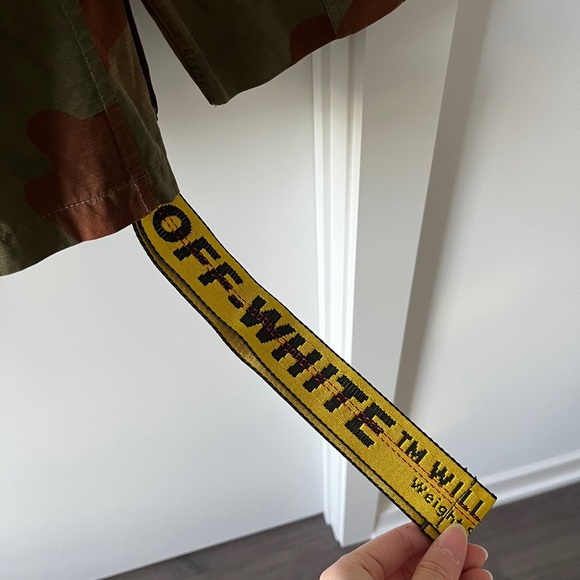 OFF-WHITE Green Camo Diagonal Field Jacket - Picture 4 of 7